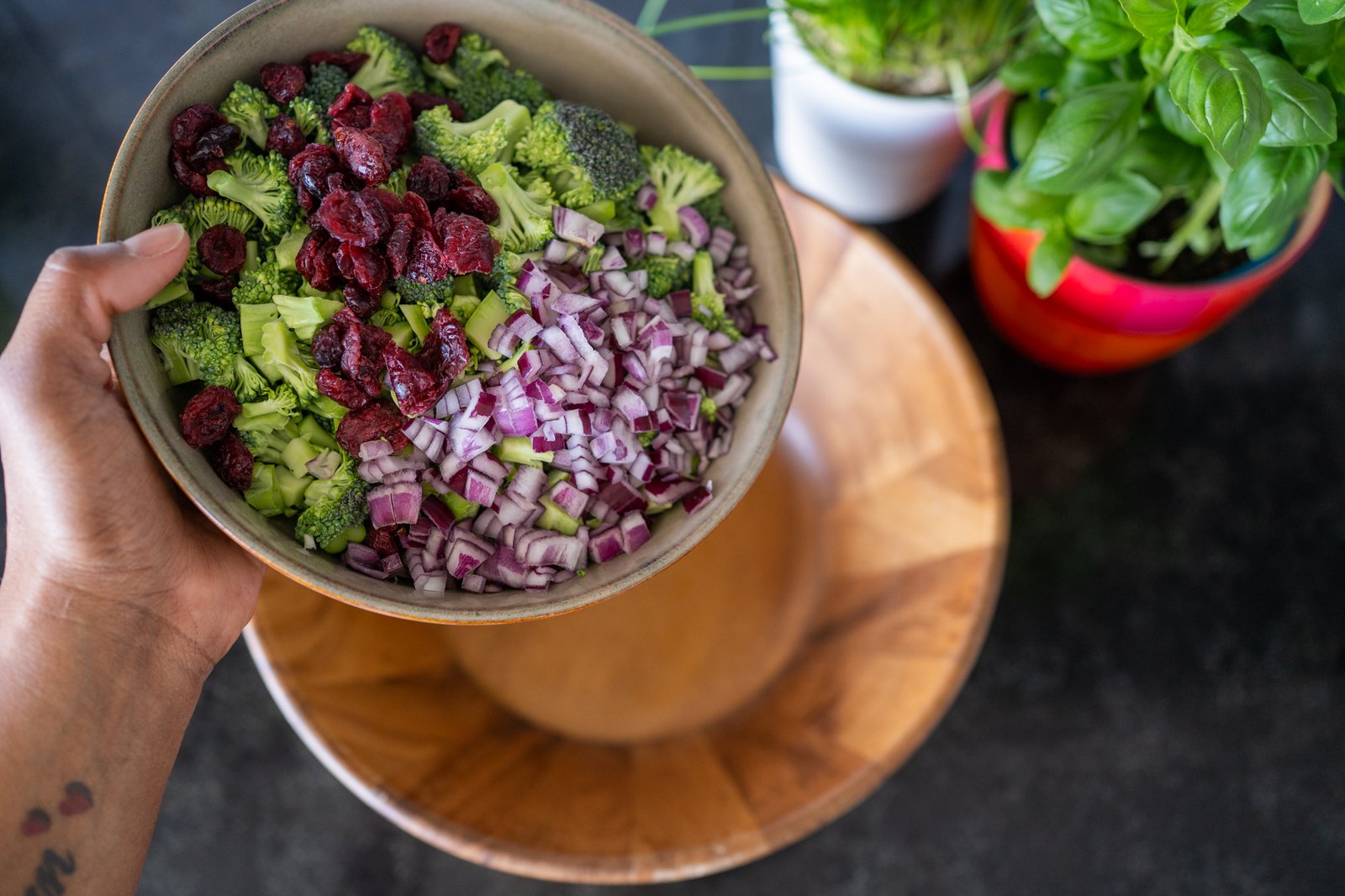 Salada para churrasco