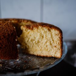 bolo da vovó, ou bolo pão de bolo, bolo chiffon